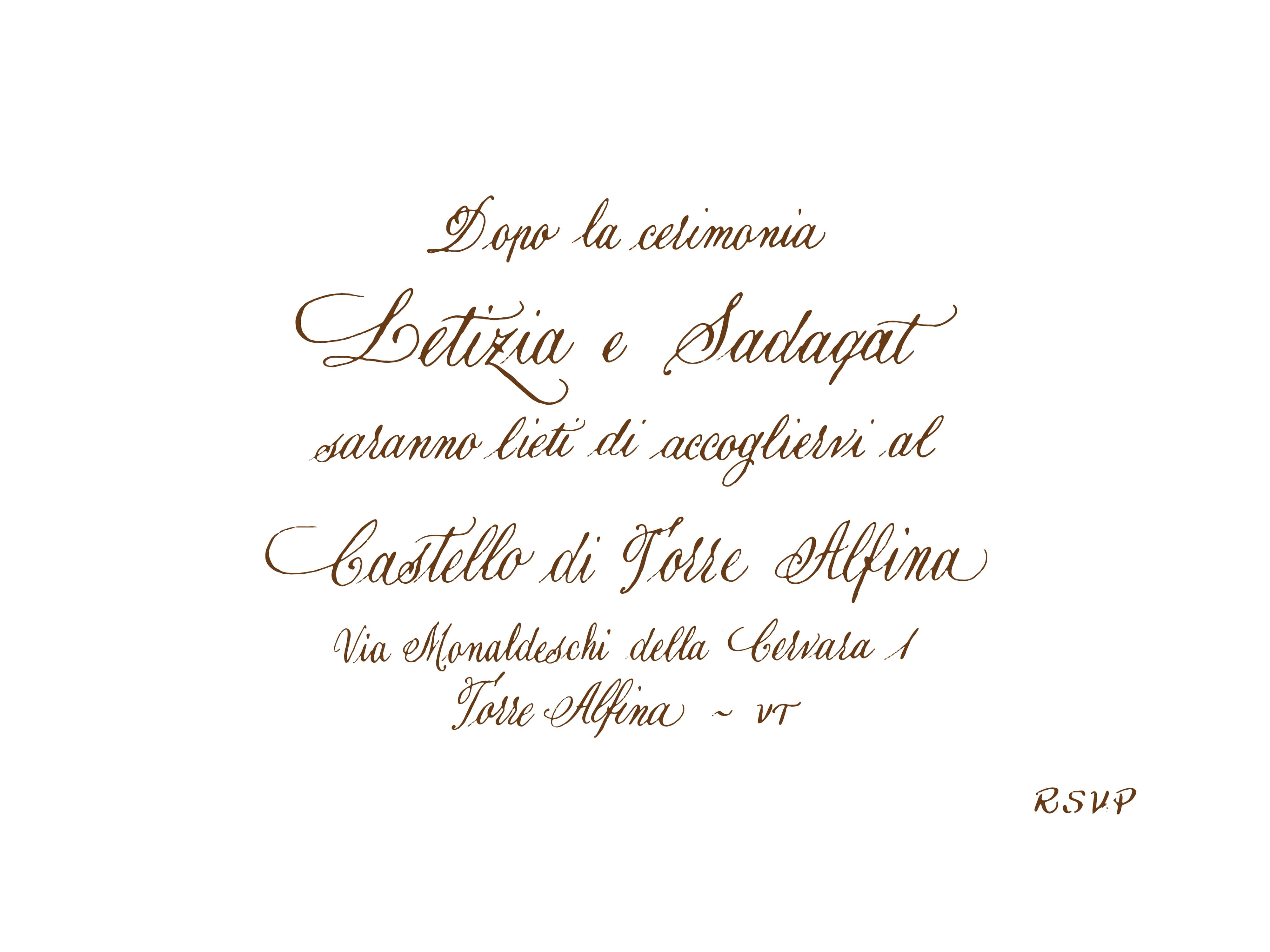 sarammo lieti di accogliervi al